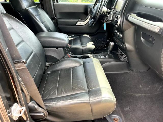used 2012 Jeep Wrangler Unlimited car, priced at $16,995
