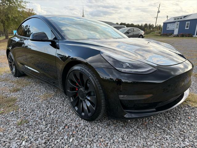 used 2021 Tesla Model 3 car, priced at $31,334