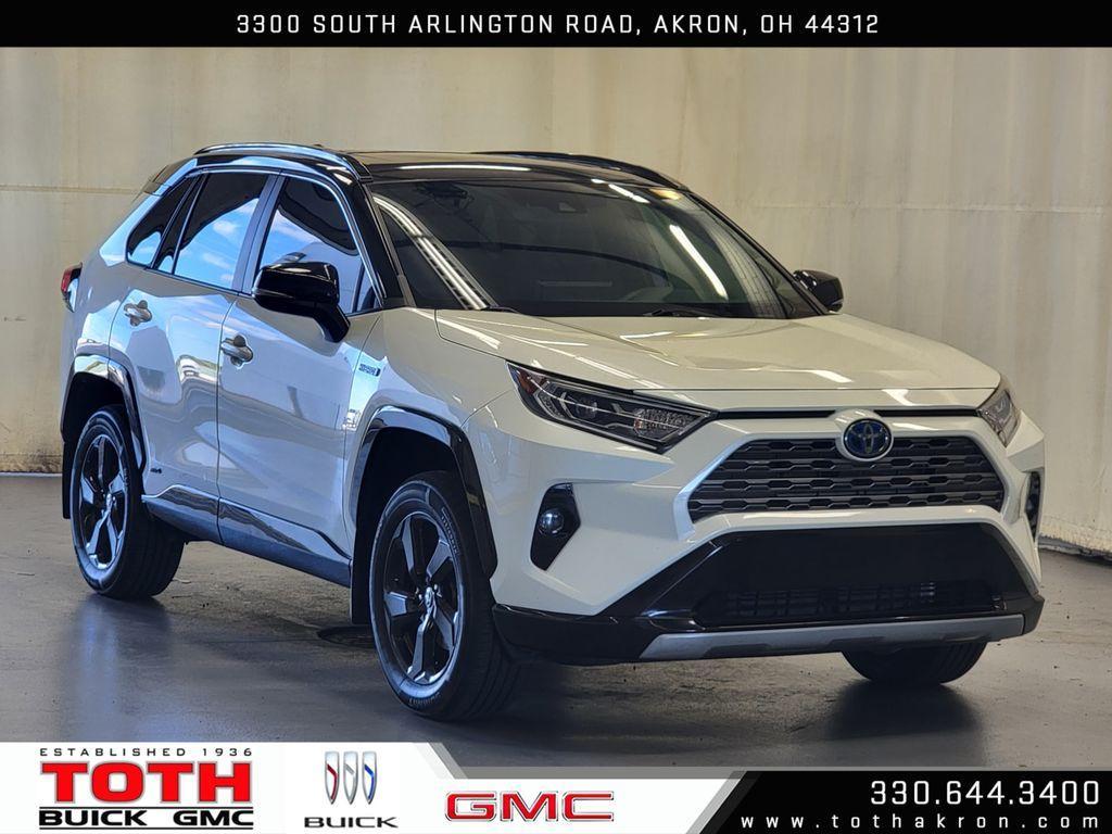 used 2021 Toyota RAV4 Hybrid car, priced at $26,968