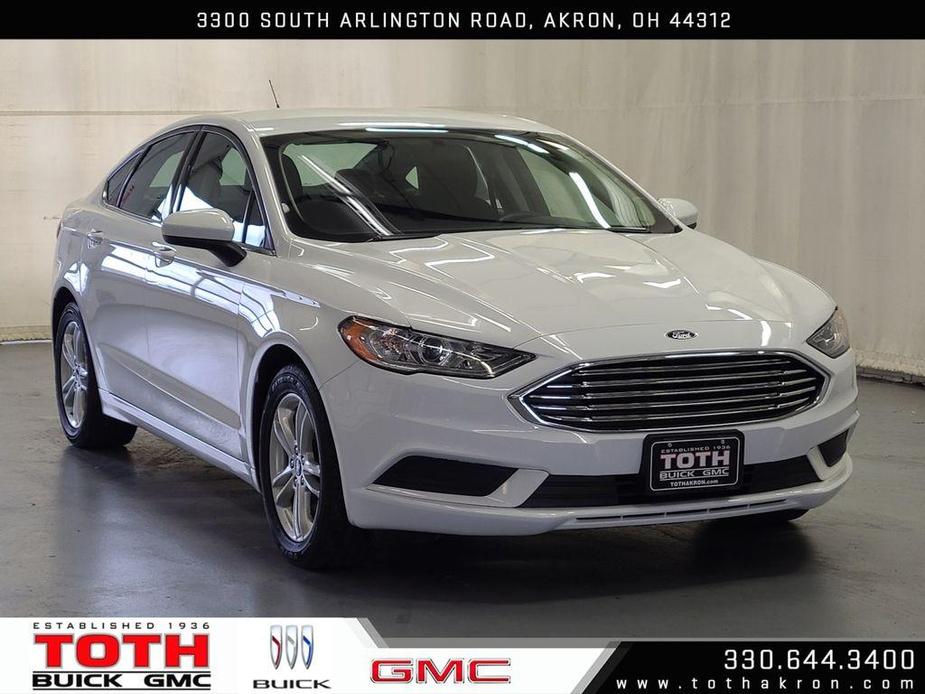 used 2018 Ford Fusion car, priced at $16,588