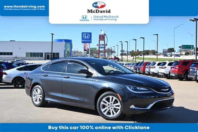 used 2017 Chrysler 200 car, priced at $13,990