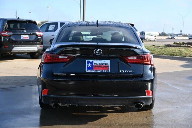 used 2016 Lexus IS 200t car, priced at $19,190