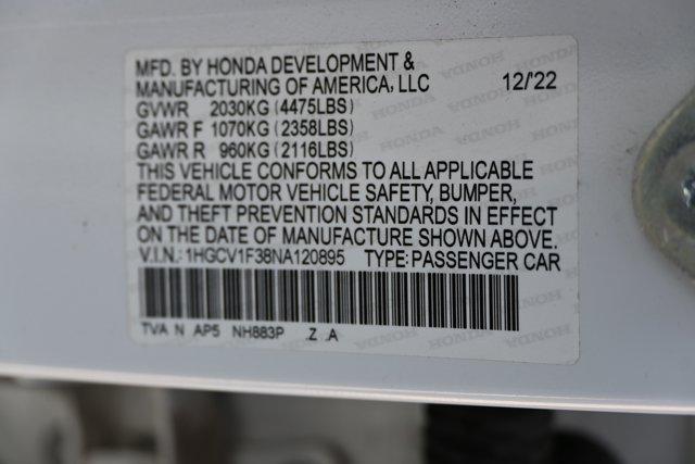 used 2022 Honda Accord car, priced at $23,460