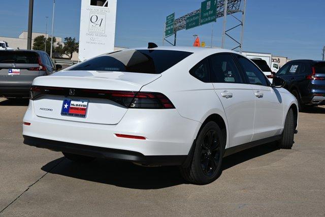 new 2025 Honda Accord car, priced at $30,851