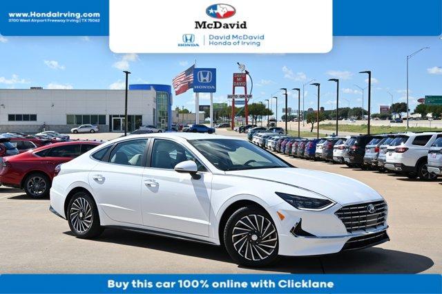 used 2023 Hyundai Sonata Hybrid car, priced at $23,998