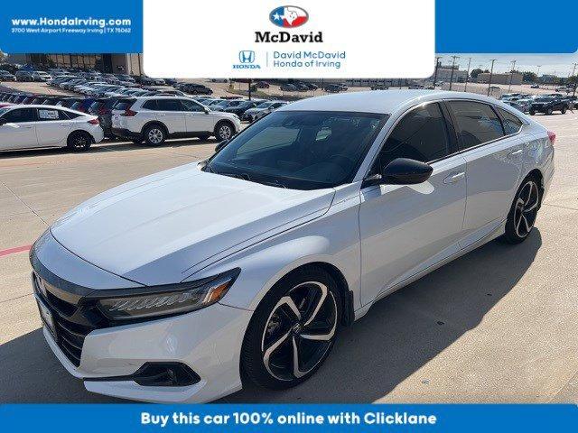 used 2021 Honda Accord car, priced at $23,998