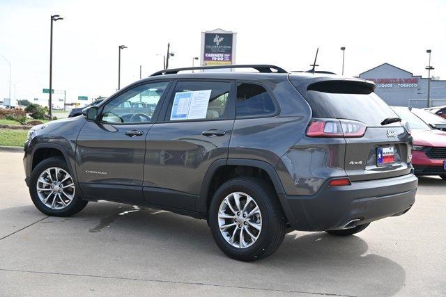 used 2022 Jeep Cherokee car, priced at $21,998