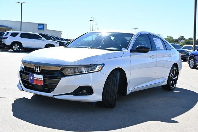 used 2021 Honda Accord car, priced at $23,697