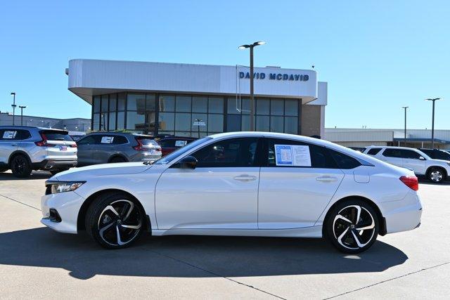 used 2021 Honda Accord car, priced at $23,697