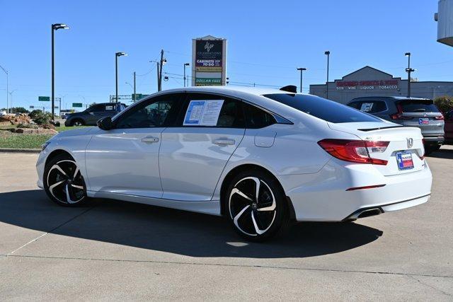 used 2021 Honda Accord car, priced at $23,697