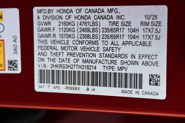 new 2026 Honda CR-V car, priced at $31,703