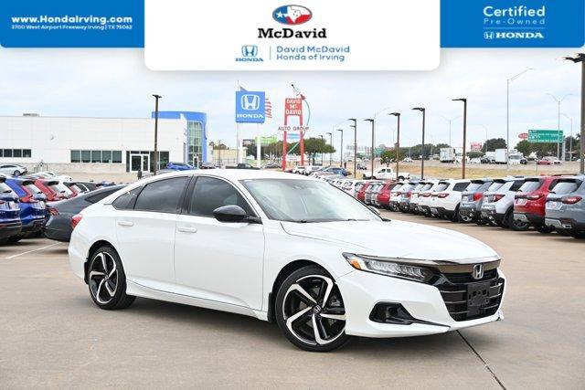 used 2021 Honda Accord car, priced at $24,998