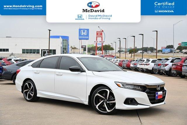 used 2021 Honda Accord car, priced at $24,998