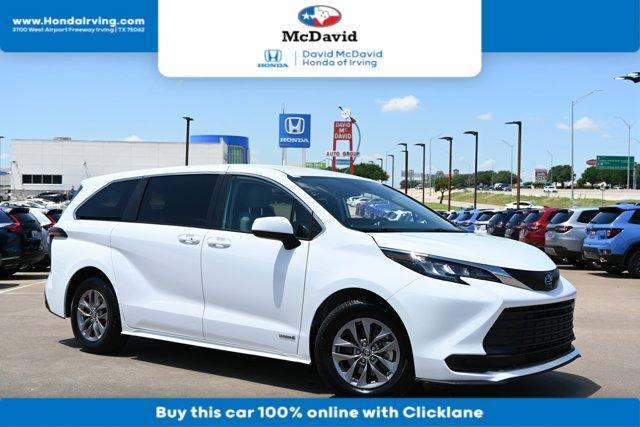 used 2021 Toyota Sienna car, priced at $29,498