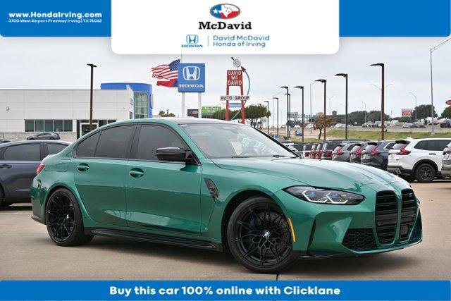 used 2024 BMW M3 car, priced at $75,900
