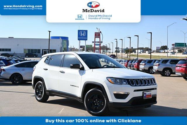 used 2021 Jeep Compass car, priced at $16,590