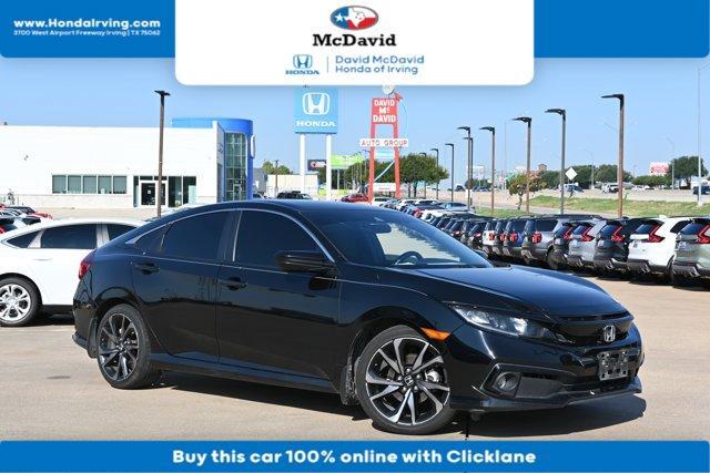 used 2021 Honda Civic car, priced at $18,940