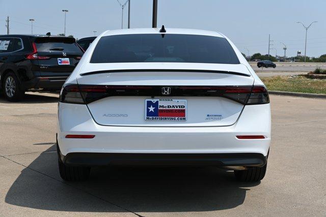 new 2025 Honda Accord Hybrid car, priced at $34,255