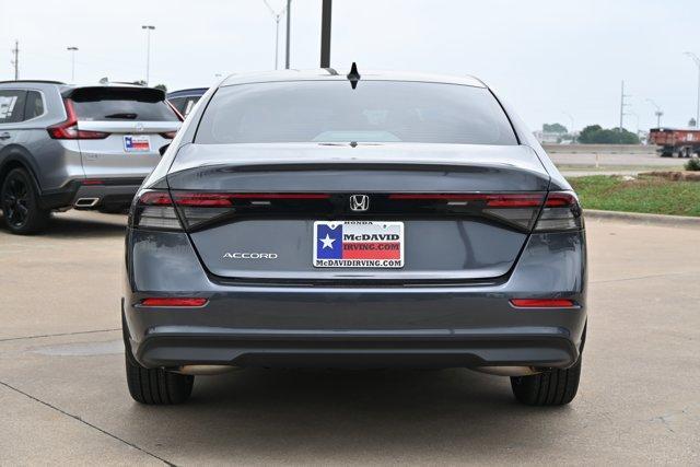 new 2025 Honda Accord car, priced at $32,907