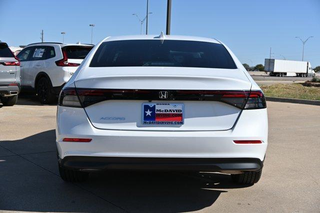 new 2025 Honda Accord car, priced at $28,834