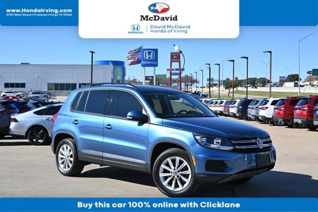 used 2018 Volkswagen Tiguan Limited car, priced at $16,390