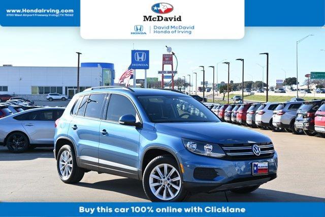 used 2018 Volkswagen Tiguan Limited car, priced at $14,990