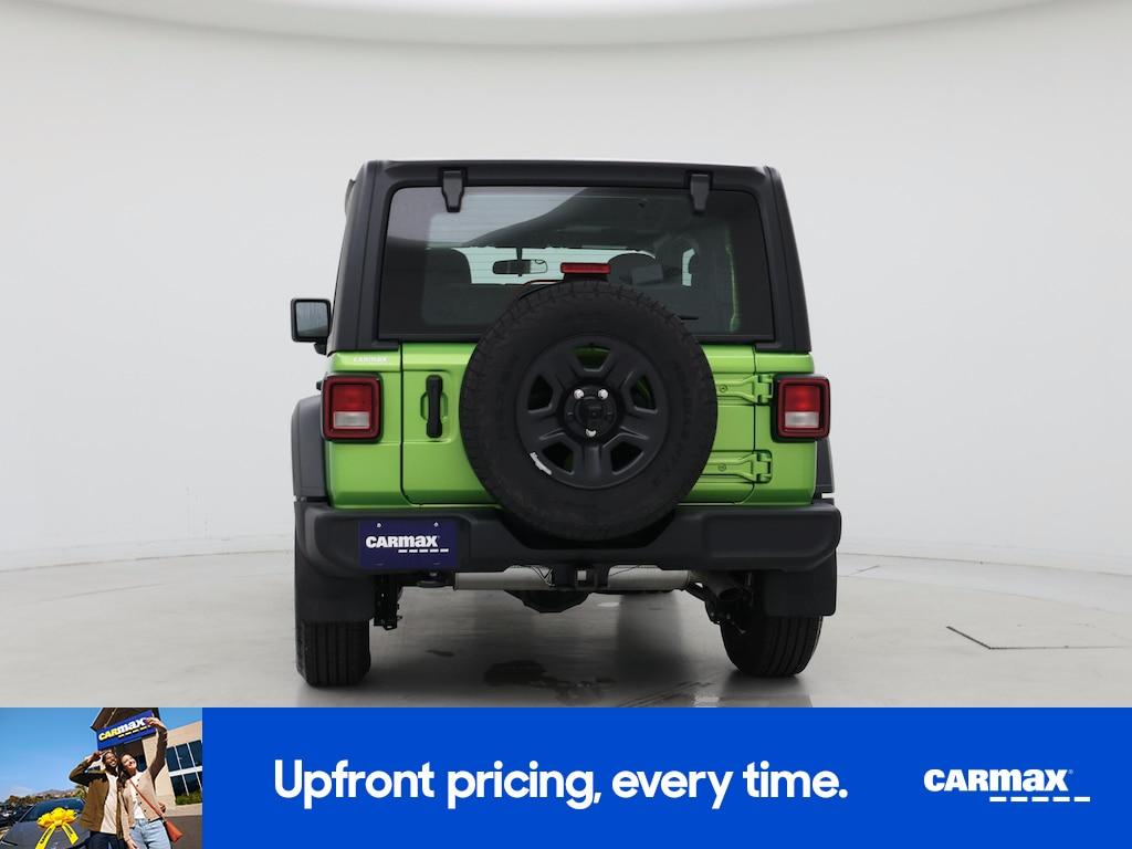 used 2025 Jeep Wrangler car, priced at $35,998