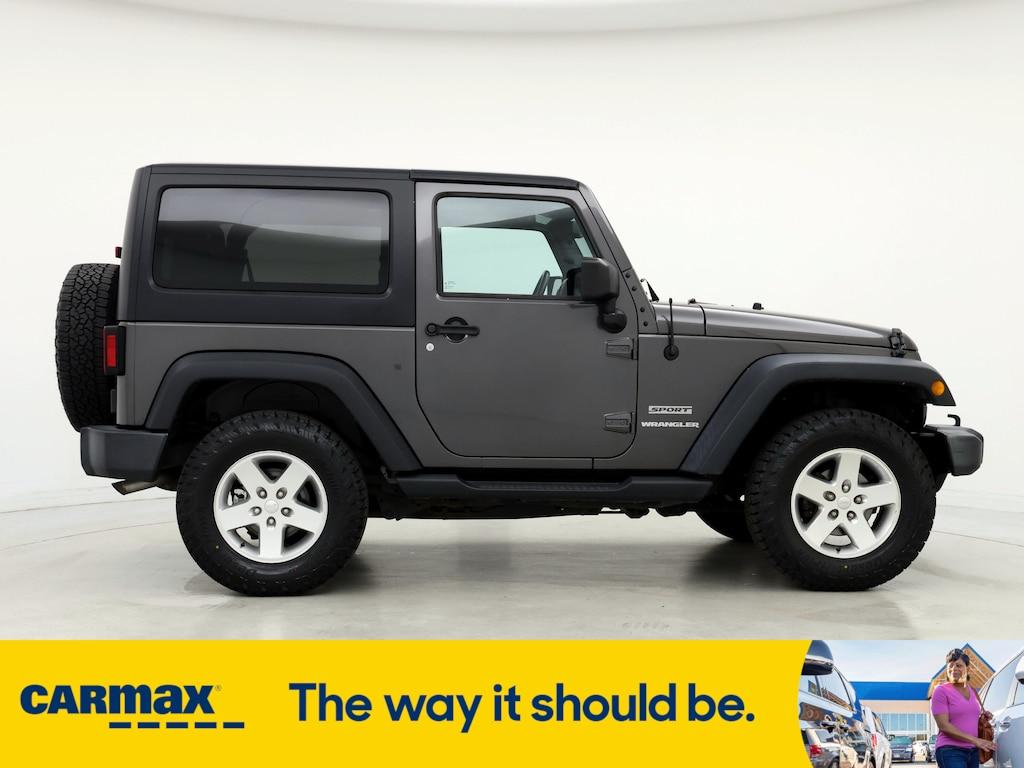 used 2016 Jeep Wrangler car, priced at $18,998