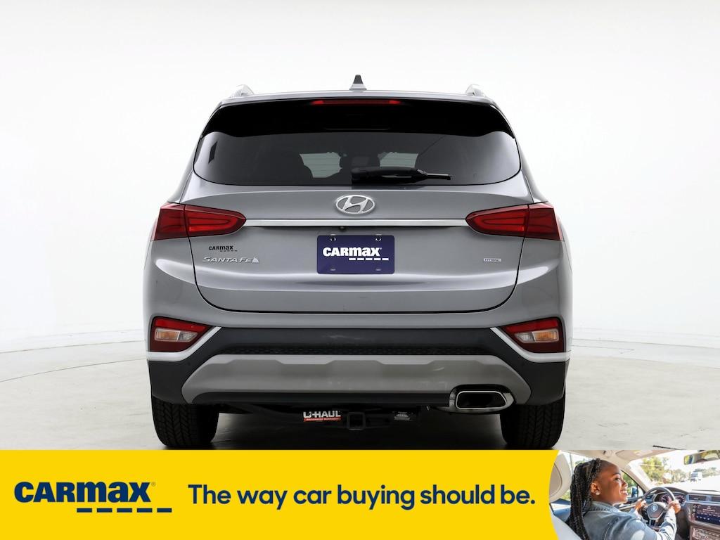 used 2019 Hyundai Santa Fe car, priced at $16,998