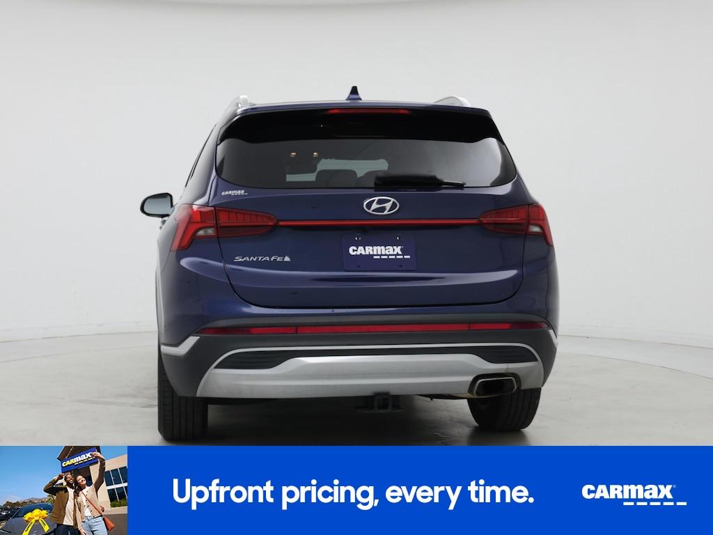 used 2021 Hyundai Santa Fe car, priced at $18,998