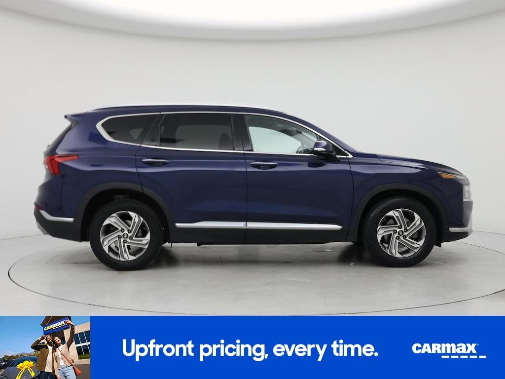 used 2021 Hyundai Santa Fe car, priced at $18,998