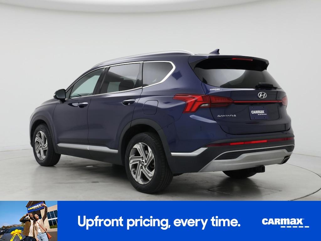 used 2021 Hyundai Santa Fe car, priced at $18,998