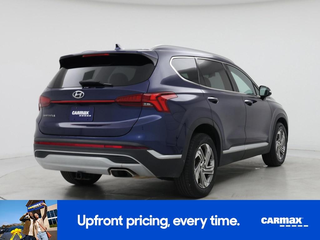 used 2021 Hyundai Santa Fe car, priced at $18,998