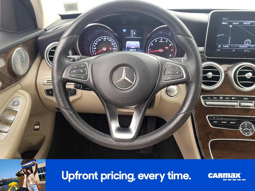 used 2018 Mercedes-Benz C-Class car, priced at $19,998