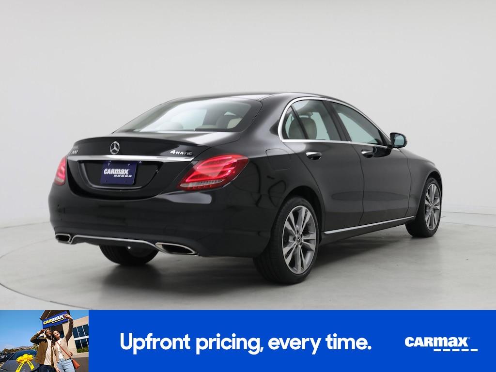 used 2018 Mercedes-Benz C-Class car, priced at $19,998