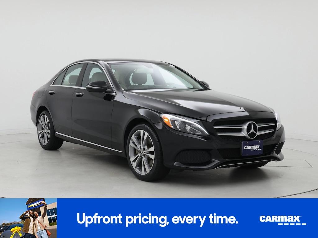 used 2018 Mercedes-Benz C-Class car, priced at $19,998