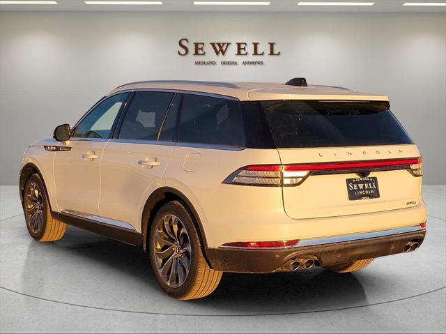 new 2025 Lincoln Aviator car, priced at $62,161