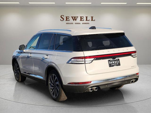 new 2025 Lincoln Aviator car, priced at $61,425