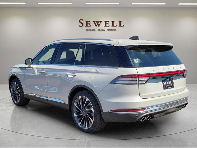 new 2025 Lincoln Aviator car, priced at $71,625