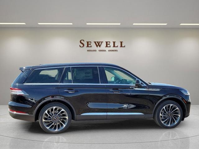 new 2025 Lincoln Aviator car, priced at $78,200