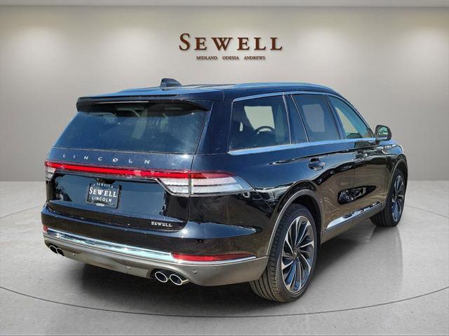 new 2025 Lincoln Aviator car, priced at $78,200