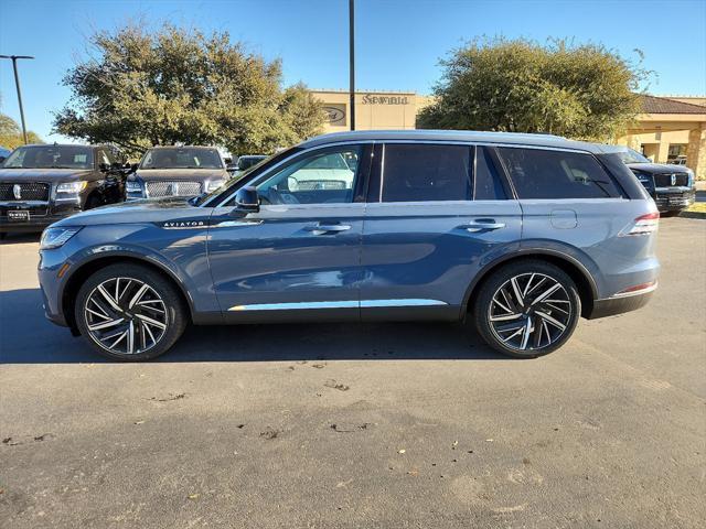 new 2025 Lincoln Aviator car, priced at $83,750