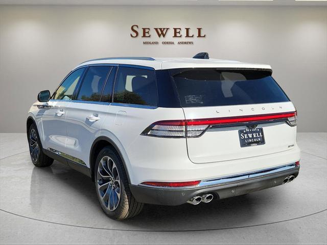 new 2025 Lincoln Aviator car, priced at $70,525