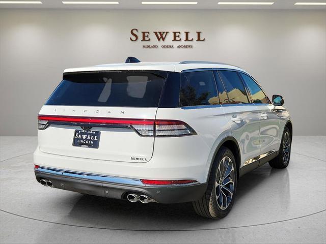 new 2025 Lincoln Aviator car, priced at $70,525