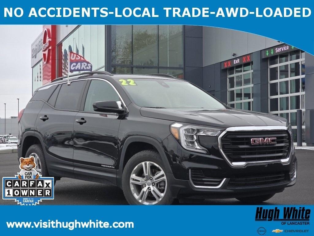 used 2022 GMC Terrain car, priced at $20,150