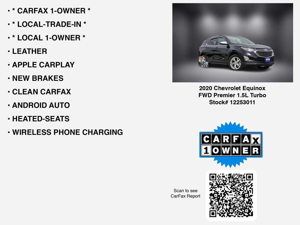 used 2020 Chevrolet Equinox car, priced at $19,980