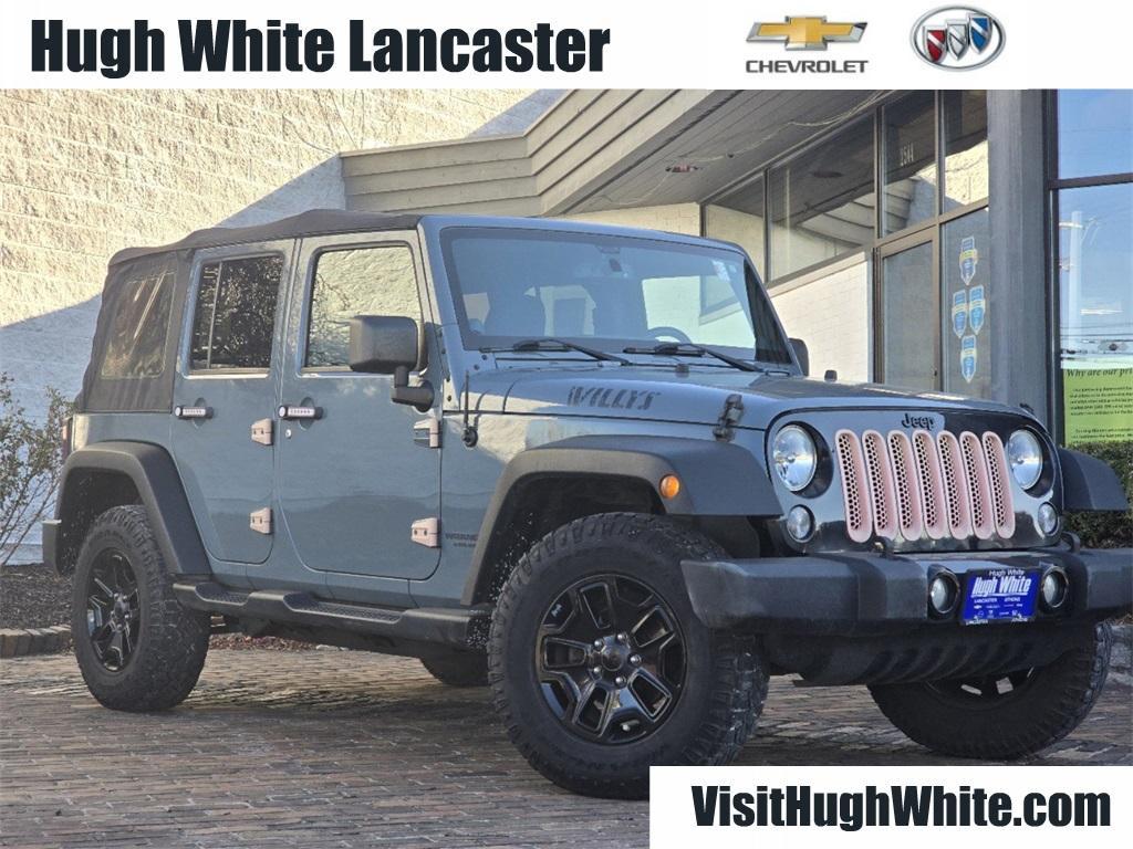 used 2014 Jeep Wrangler Unlimited car, priced at $14,900