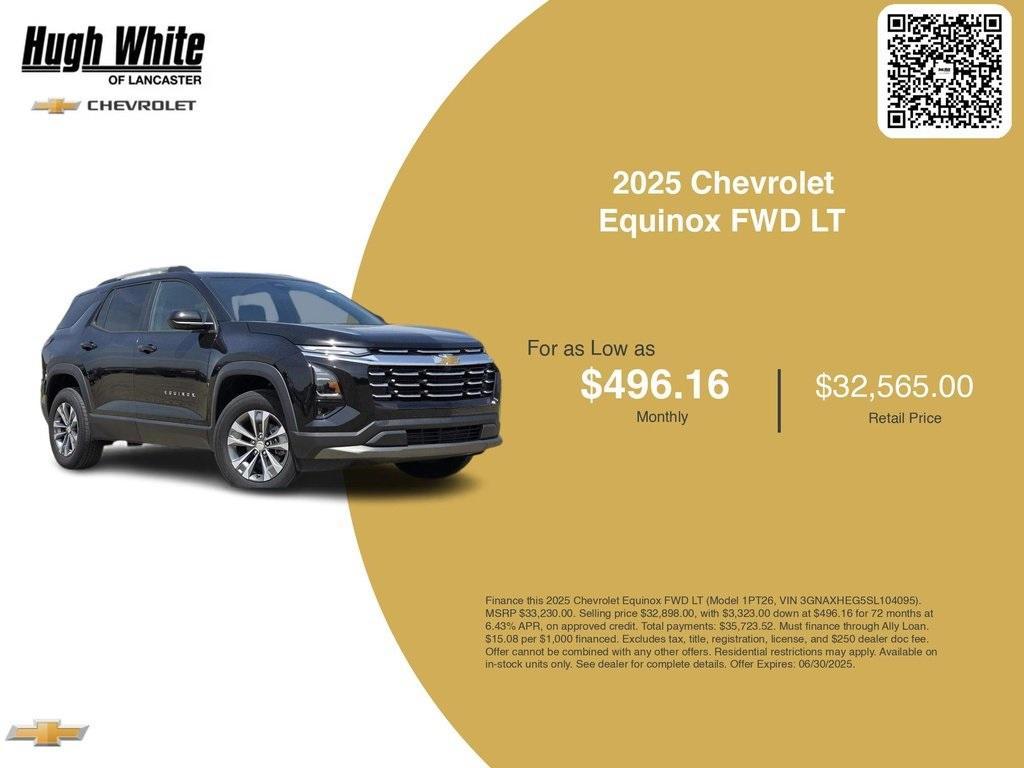 new 2025 Chevrolet Equinox car, priced at $32,565