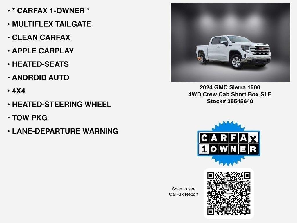 used 2024 GMC Sierra 1500 car, priced at $38,725