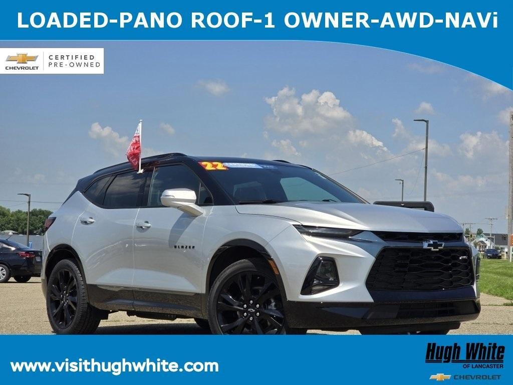 used 2022 Chevrolet Blazer car, priced at $30,625